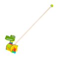 thumbnail image 4 of Bunblic Push Along Walking Toys, Walking Play Toy, Wooden Push Toy, Preschool Learning Activities Walking for Girls Boys, 1 Year Olds Alligator, 4 of 8