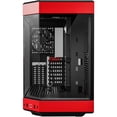 thumbnail image 2 of Gabinete Gamer HYTE Y60 E-ATX Media Torre 3 FAN Cristal Templado USB-C Rojo, 2 of 6