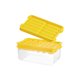 thumbnail image 1 of Matsuzay Molde para cubitos de hielo con 99 discos redondos, bandeja para cubitos de hielo para fiestas y bebidas con caja de almacenamiento, Cocina y Comedor Patrón de barras amarillas, 1 of 6