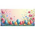 thumbnail image 6 of Easter Bunny Floral Egg Backdrop Decorative Photo Banner Spring Photography Props Celebrations Kid's Party Easter Decorations Event Decor, 6 of 8