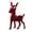 2025 christmas ornaments, variant on Simulated White-Tailed Deer Desktop Decoration With Ultra-Realistic Museum-Level Sculpture Craftsmanship 18-Pronged Antlers Uv Transfer Texture Glass Pupils For Lifelike Look,
