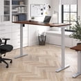 thumbnail image 1 of Scranton & Co Engineered Wood 72W Adjustable Standing Desk in Hansen Cherry, 1 of 7