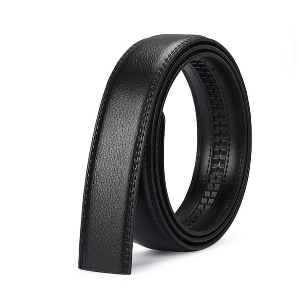 Sonducket Cinturón masculino Hebilla automática Cinturones portátiles Correa de moda Padre Marido Cumpleaños Accesorio Fiesta Trabajo diario Trabajo de Cinturones Negro Sonducket AP012833-01