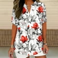 thumbnail image 2 of Womens T Shirts Loose Plus Workout Tops for Women Women Summer Tops Cotton Semi Formal Shirts Yellow, 2 of 5