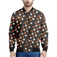 thumbnail image 5 of Chaquetas con estampado 3D de estrellas de dibujos animados para hombre y mujer, sudadera con cremallera a la moda, ropa de calle, abrigo holgado, chaqueta bomber de manga larga con cremallera, 5 of 5