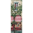 thumbnail image 3 of St. John, Mark 9x18 Black Modern Framed Museum Art Print Titled - Red Striped Awning, 3 of 5