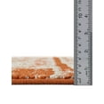 thumbnail image 5 of Unique Loom Autumn Collection Area Rug - Foilage (2' x 6' 1" Runner Beige/Terracotta), 5 of 7