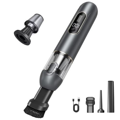 Aspiradora de mano inalámbrica para coche Ederfun, 16000 PA, 2 en 1, soplado y succión, motor sin escobillas, tipo C, bajo nivel de ruido, para el hogar y la oficina