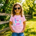 thumbnail image 3 of First Grade Shirt for Girls Trendy Floral Pennant Flag Back to School 1st Grade Girl Tee Pink Shirt Youth Large, 3 of 8