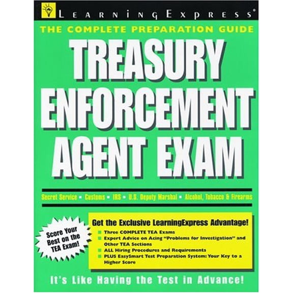 Pre-Owned Treasury Enforcement Agent Exam (Paperback) 1576851397 9781576851395
