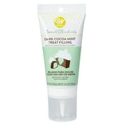 (2 pack) (2 pack) Wilton Sweet Centers Dark Cocoa Mint Treat Filling, 5.5 oz.