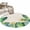 Beige, variant on Summer Botanical Round Area Rug 8Ft Washable Large Circle Rugs for Living Room Dorm, Tropical Monstera Palm Leaf Black Non-Slip Carpet Floor Mats Indoor Outdoor Carpet Runner Aesthetic Home Decor