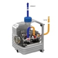 thumbnail image 3 of Air Vacuum Pump 2PA Ultimate Vacuum Air Conditioning Refrigeration Vacuum Pump FY-1H-N Mini Portable Vacuum Pump ,Widely Use, 3 of 6