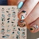 thumbnail image 4 of 3d Marble Lines Nail Art Stickers, 12 Sheets Black Golden French Stripes Swirls Wave Lines Nail Decals Geometry Graffiti Abstract Flower Nail Stickers, 4 of 4