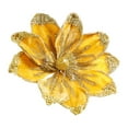 thumbnail image 1 of Decoración navideña de magnolia, flores brillantes, tallos de flores artificiales para corona, boda, año Nuevo, chimenea de invierno, 1 of 8