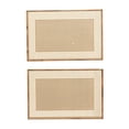 thumbnail image 6 of DecMode Brown Wood Farmhouse Wall Decor, Set of 2, 6 of 8