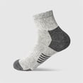 thumbnail image 4 of SGFCWSX Athletic Ankle Socks,Breathable Hiking Mid-calf Deodorizing Gray Free Size, 4 of 4