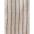 thumbnail image 6 of Beige Striped Turkish Cotton Crinkled Throw Beige, 6 of 7