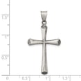 thumbnail image 5 of Auriga Fine Jewelry 925 Sterling Silver Antiqued and Brushed Latin Cross Pendant for Women, 5 of 6