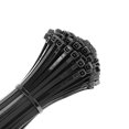 thumbnail image 1 of Bridas con cremallera para cables, 1000 piezas, bridas industriales de nailon con cremallera, bridas autoblocantes para el hogar, oficina, garaje, multipropósito, negro Adepaton CPB-US-DYP97-1, 1 of 5