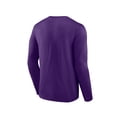 thumbnail image 2 of NCAA Kansas State Wildcats Men's Cotton Purple Long Sleeve T-Shirt, 2 of 4