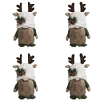 thumbnail image 2 of Elfo Navideño Ventana Sombrero Asta Punto Regalos Nuevo () Blanco, 2 of 5