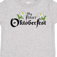 thumbnail image 4 of Inktastic My First Oktoberfest with Edelweiss Flowers Boys or Girls Toddler T-Shirt, 4 of 5