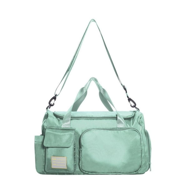 Maleta promocional con compartimento para calzado y trolley - VANIR verde 47 x 30 x 25