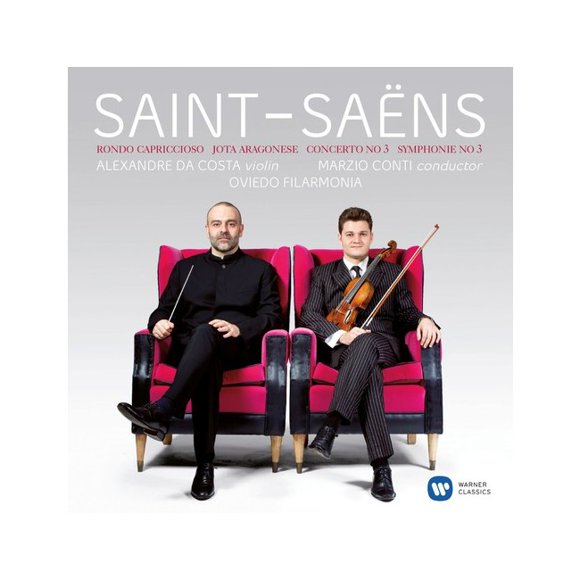 SAINT-SAENS / ALEXANDRE DA COSTA VLN CON 3 & SYM 3 Disques Compacts