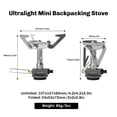 thumbnail image 6 of Fire Maple GreenPeak Backpacking Camping Stove, Ultralight Portable Propane Burner System, 6 of 6
