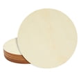 thumbnail image 1 of Círculos de madera Juvale de 8 pulgadas sin acabado para manualidades (paquete de 10), 1 of 9