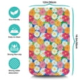 thumbnail image 5 of Washable Rubber Daisy Cute Floral Dish Drying Mats for Kitchen Counter Home Large Coffee Bar Pad Accessories and Decor for Utensils Stemware 19.5''x12'', 5 of 7