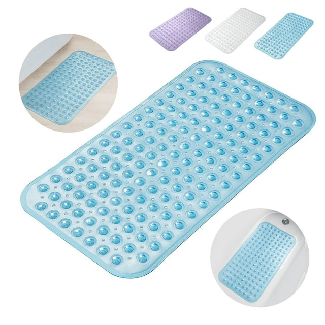 Semfri Bath Tub Shower Mat Medium Size 27.5 x 15 inch Non Slip Bath Tub