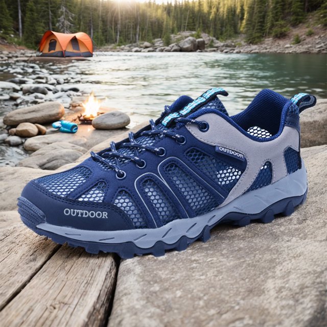 Zapatos para el agua, zapatos transpirables para surfear y bucear, calzado antideslizante para nadar en la playa