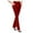 Watermelon Red, variant on Ltctricy Flare Jeans for Women Casual Mid Rise Distressed Stretchy Bell Bottom Streetwear Trousers Bootcut Trendy Pants
