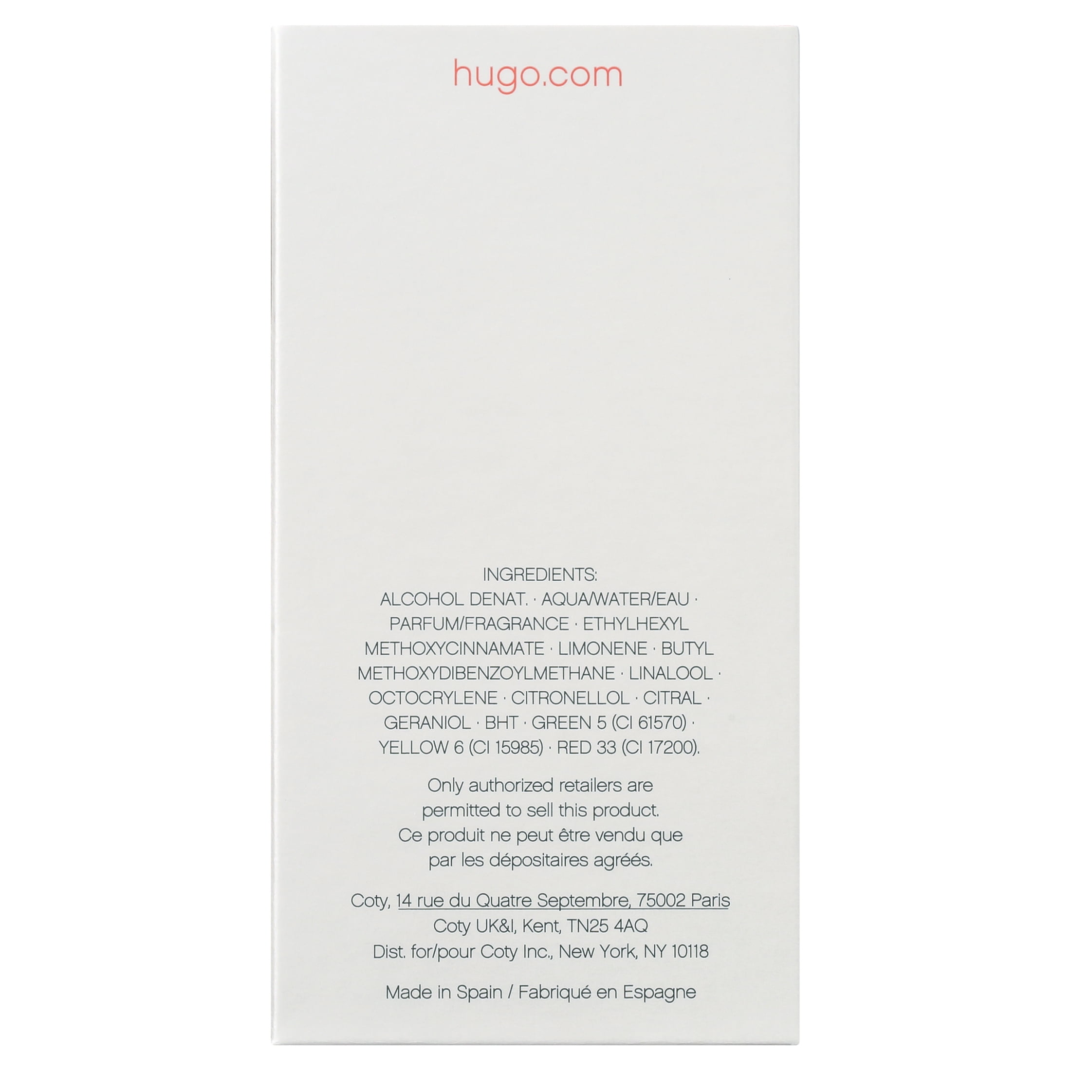 Hugo Iced Eau De Toilette Spray ,2.5oz, for Men, Scent Woody, by Hugo Boss