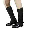 thumbnail image 6 of TuffRider Ladies Double Up Air Mesh Half Chap and Glove Set Black X-Large, 6 of 7
