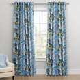 thumbnail image 4 of Topfinel Fancy Hummingbird Patterned curtain,LightBlue Curtains for Living Room, Thermal Insulated Blackout Curtains for Bedroom, Floral Vintage Lemon Curtains 90 Inch Length 2 Panels Set, 4 of 11