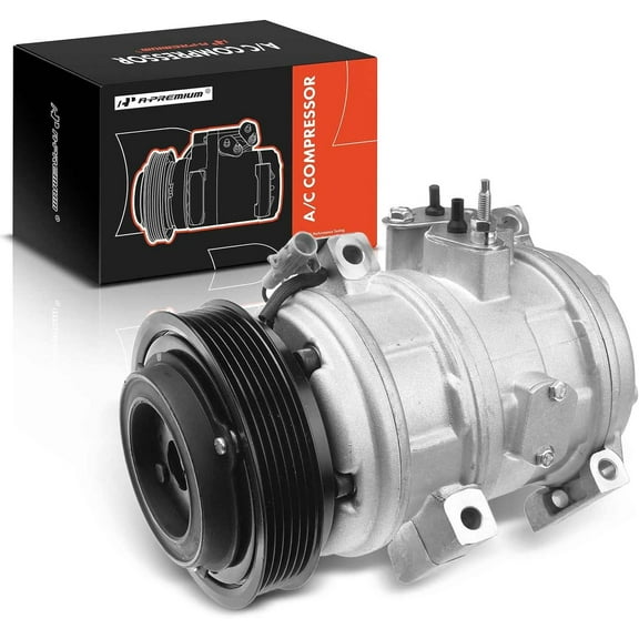 A-Premium AC Compressor with Clutch Compatible with Toyota Tundra 2000-2006 V8 4.7L
