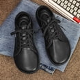 thumbnail image 4 of Zapatos para Con Punta Ancha Cgtredaw Descalzos Mujer Hombre Cordones 46, 4 of 9