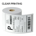 thumbnail image 4 of FungLam Thermal Labels 4x6 Direct Thermal Shipping Labels, 4 Rolls with 250 Labels/Roll, 1'' Core, Compatible Zebra 2844 ZP-450 ZP-500 ZP-505 Thermal Printer Labels, 4 of 8