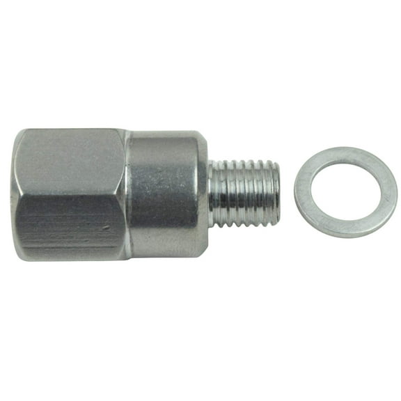 ICT Billet LS Engine Swap M12 1.5 Adapter to 1/4 NPT Coolant Temperature Sensor Water LS1 LSX LS3 551734
