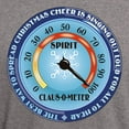 thumbnail image 3 of CafePress - Clausometer Men's Fitted T Shirt (Dark) - Men's Fitted T-Shirt, 3 of 4