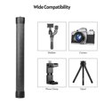 thumbnail image 4 of Universal Carbon Fiber Extension Pole Rod 35cm/13.8in with 1/4-inch 3/8-inch Mounting Interface for Camera Gimbal Stabilizer Video Cage Phone Rig, 4 of 5