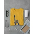 thumbnail image 3 of Independence Statue Of Liberty T-Shirt Men -Image by Shutterstock, Male Medium, 3 of 4