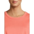 thumbnail image 2 of Time and Tru Women's Short Sleeve Tiered Knit Dress with Pockets, 2 of 5