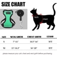 thumbnail image 7 of DMISOCHR Cat Harness and Leash Set Escape Proof Cat Vest Harness for Outdoor, 7 of 7