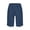 ac7 Navy, variant on Girls Long Shorts Size 12-13 Girls Casual Bermuda Shorts Striped Cuffs Kids Knee Length Summer Shorts Drawstring Short Pants with Pockets