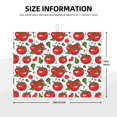 thumbnail image 2 of Yiaed Hand Drawn Tomatoes Print Highly Absorbent Microfiber Kitchen Counter Mat, Dish Drying Pad for Dishes, Utensils, Pots and Pans, Large 18" x 24", 2 of 7