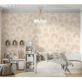thumbnail image 4 of Kids Wallpaper Wall Mural - Pastel Rainbows, 4 of 5